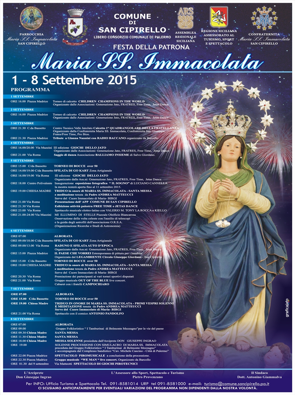 Festa della Patrona 2015  